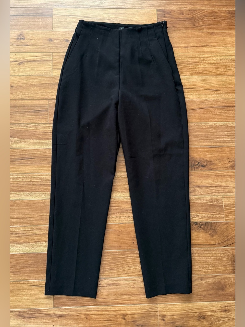 Dynamite Black High Rise Tailored Trouser Pants Size 4